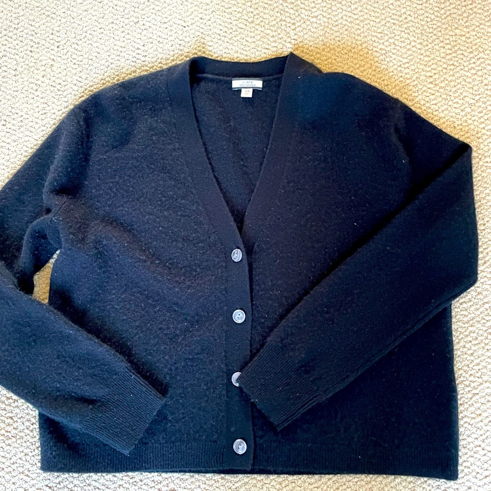 J crew cashmere cardigan